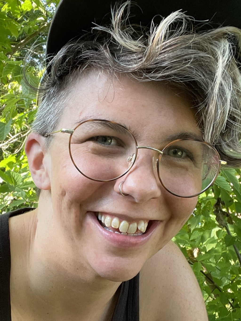 Nikki Finch smiling.